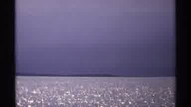 Isle Royale Michigan (1971): Open Water Showing A Far Away Distant Land