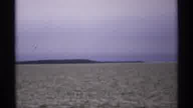 Isle Royale Michigan (1971): Passengers Seated At Tables Inside A Touring Boat On