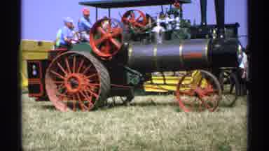 Minnesota (1971): A Steam Powered Tractor Whirs To Life And Begins Advancing
