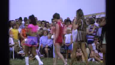 Minnesota (1971): Girls Walking In A Single File Line On A Clear Day