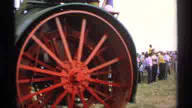 Minnesota (1971): Person Wearing Red Shirt Follows Horse Drawn Wagon And Green