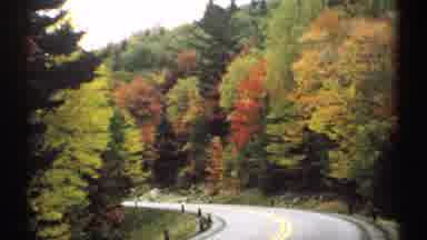 New Hampshire (1971): Camera Captures The Fall Foliage That Sits Under The