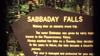 New Hampshire (1971): Waterfalls Looks Great But Seems Dangerous To See From The