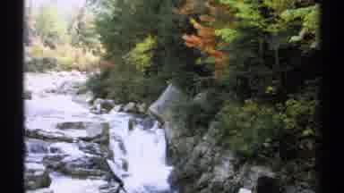 New Hampshire (1971): Waterfall Video With Stream