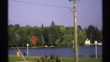 New York (1971): Video Of Town Homes By Its Man Made Lakes In A Unknown Area Or