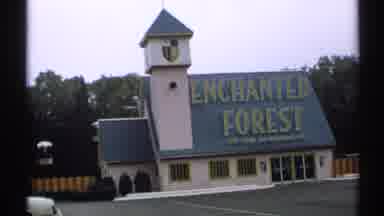 New York-1971: Enchanted Forest Tourist Attraction With Hot Air Balloon