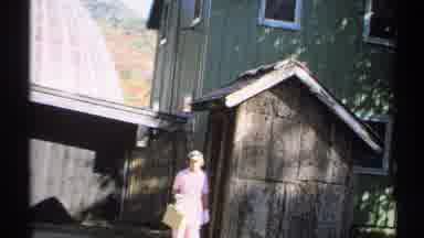 New York (1971): A Lady Walks Out From The House And Sees The Wildernesses Of The
