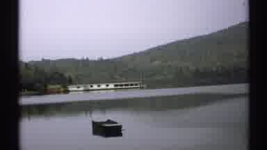 New York (1971): A Beautiful Lake Show How Clean And Cool With Single Boat Around