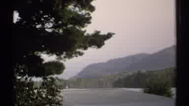New York (1971): View Of Mountains And Green Trees On A Clear Sunny Day