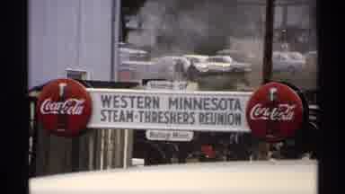 Rollag Minnesota (1971): Coca-Cola Sign Of Western Minnesota Steam-Threshers