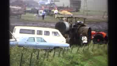 Rollag Minnesota (1971): The Camera Shows People Walking Past A A Car Then Cuts To