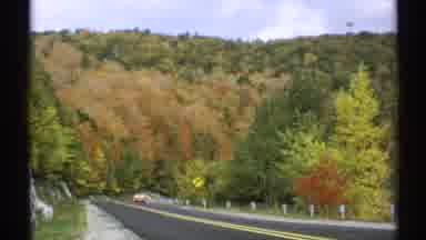 Vermont (1971): The Colors Of The Changing Leaves In The Trees During The Fall