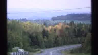 Vermont (1971): Driving Down The Road And Taking In The Sights Of The Fall Foliage