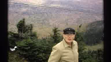 Vermont (1971): An Old Man Looks At The Lush Forest Below