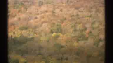 Vermont (1971): Camera Captures The Trees And Changing Foliage Then The Clouds
