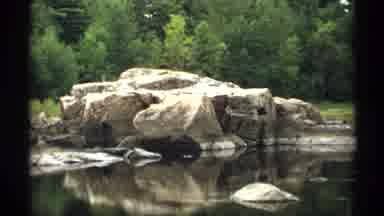 Wisconsin (1971): A Small Pond Out There With Lot Of Rocks Inside A City Was