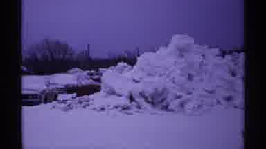 Wisconsin (1971): Cars Parked On The Snow Covered In Snow