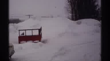 Wisconsin (1971): This Is A Blizzard Snow For Days White Out Conditions Blizzard