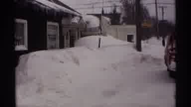 Wisconsin (1971): A Snow Area And Full Of White Covered The House And Very