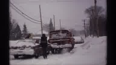 Wisconsin (1971): A Beautiful And Excellent Snowfall In All Over The City And Cars
