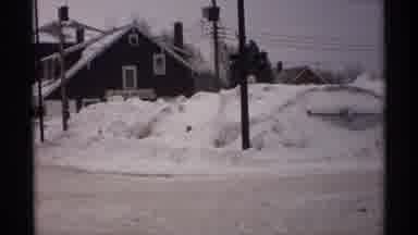 Wisconsin (1971): The Snow Is Covering These Little White Houses In A Very Calm