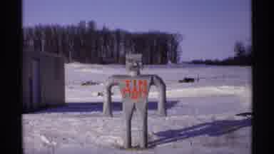 Wisconsin (1971): A Tin Sculpture Outside A Tin Store