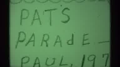 Wisconsin (1971): Snow Day On Pat's Parade With People Arriving At An A Special