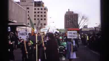 Wisconsin (1971): A Crowd Of Irish People Protesting The Streets Of Ireland