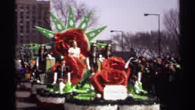 Wisconsin (1971): Waving Beauty Queen On A Moving Float In A Parade
