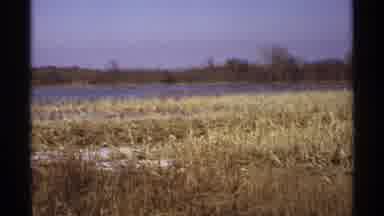 Wisconsin (1971): A Road With High Bend And Nearby The Old And Gray Looking Grass