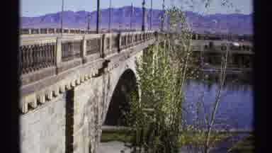 Arizona (1972): A Bridge Is Very Historic Place And The River Flows Around The
