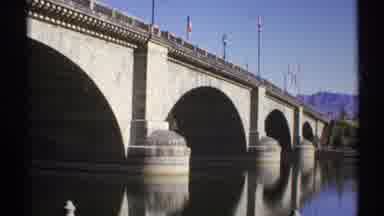 Arizona (1972): A Curious Man Walks On The Top Of The Bridge