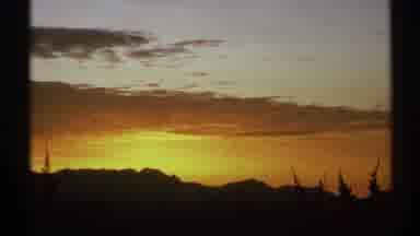 Arizona (1972): A Nice Sun Set Was Excellent To Watch And Very Orange And Yellow