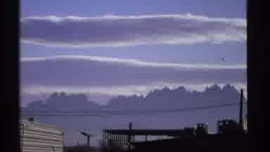 New Mexico-1972: A Wonderful Deep And Clean Sky With Lot Of Colors And Buildings