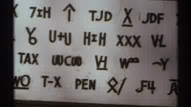 New Mexico (1972): Hidden Codes And Messages Written In A White Paper