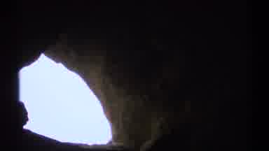 New Mexico (1972): View Of Black Chasm Cavern Opening On A Sunny Day