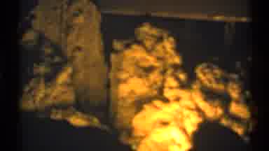 New Mexico (1972): A Cave Which Is Very Dark And Few Light Are Nicely Being Placed