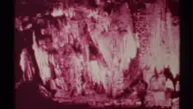 New Mexico (1972): People In Caves Walking Past Stalactites