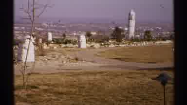 New Mexico (1972): Feline Animal In A Cage Eating Meat In A Hot Climate
