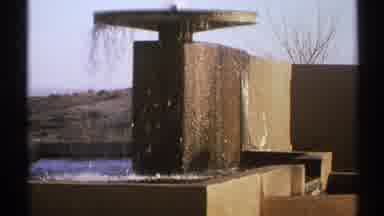 New Mexico (1972): The Fountain Creates A Beautiful Landmark For Everyone To Enjoy