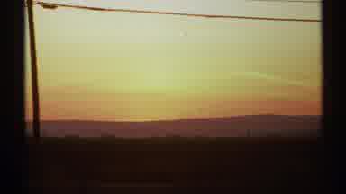 New Mexico (1972): A Super Dawn Was Very Great To See In The Morning With Yellow