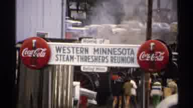 North Dakota (1972): Retro Steam Grain Thresher At The Western Minnesota