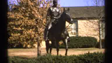 Saint Louis (1972): A Vintage Statue Stands In The National Park Service