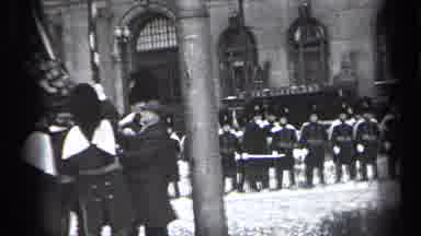 Cleveland Ohio (1937): This May Be A British Event Outside With Different Flags