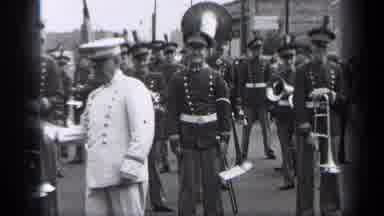 Cleveland Ohio (1937): Baton Twirling Majorette From Days Of Yore Leading The