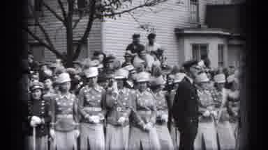 Cleveland Ohio (1937): People Prepare For A Parade