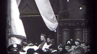 Cleveland Ohio (1937): Old Cars In Parade
