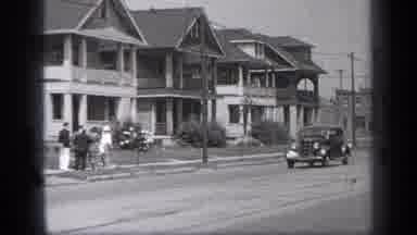 Cleveland Ohio (1937): A Vintage And Classic Looking Old Buildings And Moving Out
