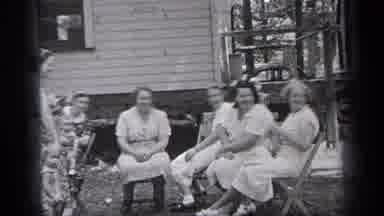 Cleveland Ohio (1937): A Group Of Long Time Friends Enjoys Shaking Hands