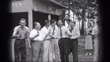 Cleveland Ohio (1937): Family Members Are Very Much In Good Mood And Enjoys The